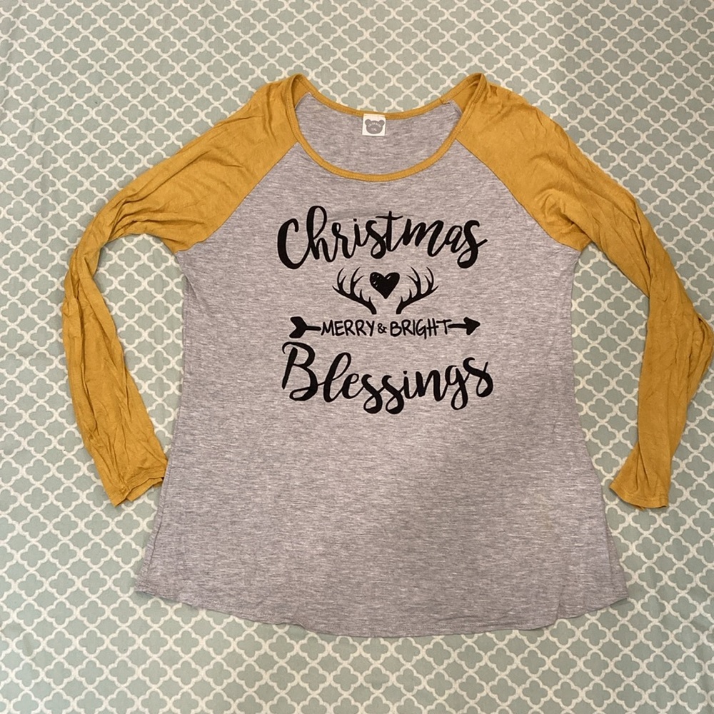 Color Bear Christmas Blessings Tee 1X